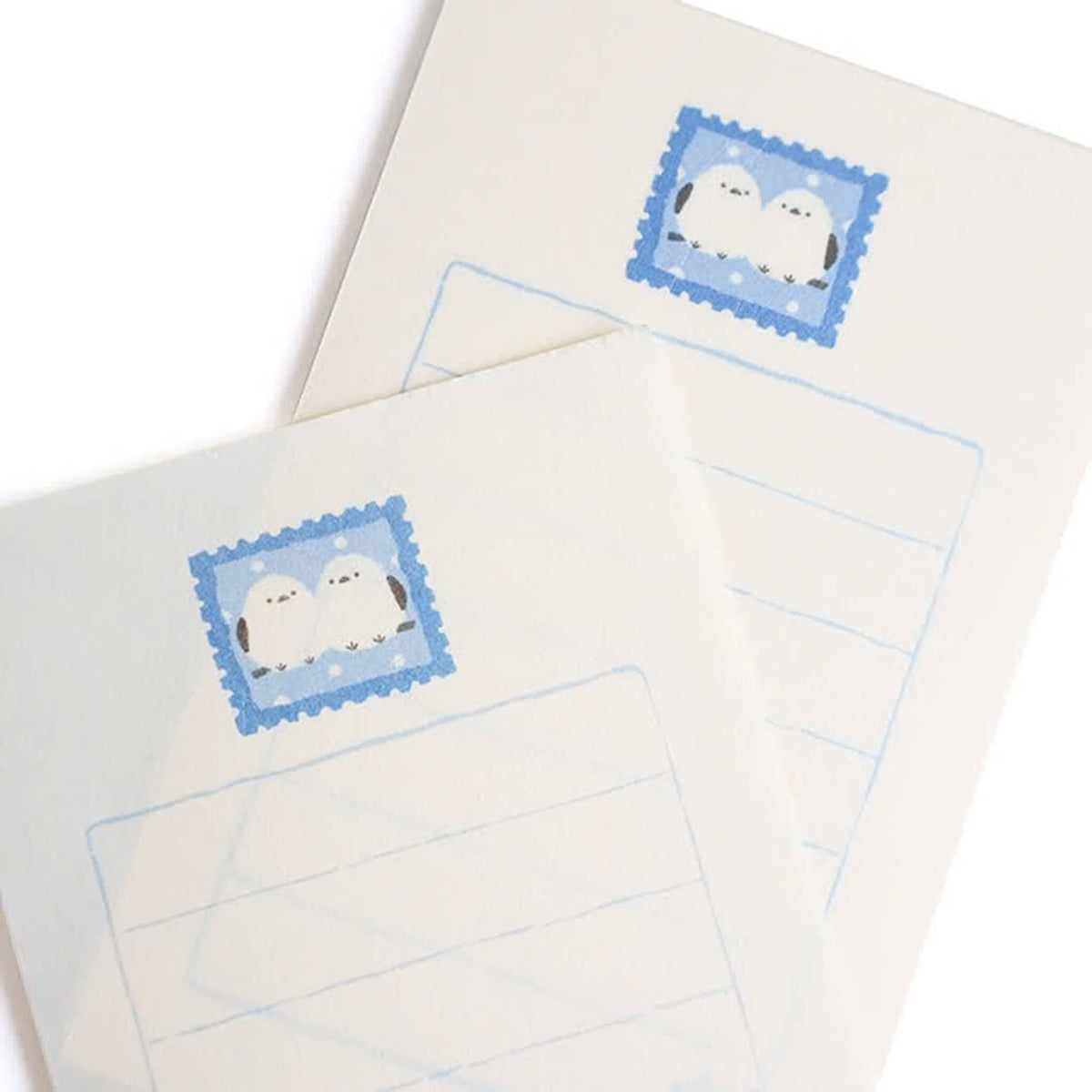 Furukawa Shiko Soebumisen Mini Letter Set - Snow & Bird [Winter 2026 Limited Edition] - Mini Letter Writing Sets