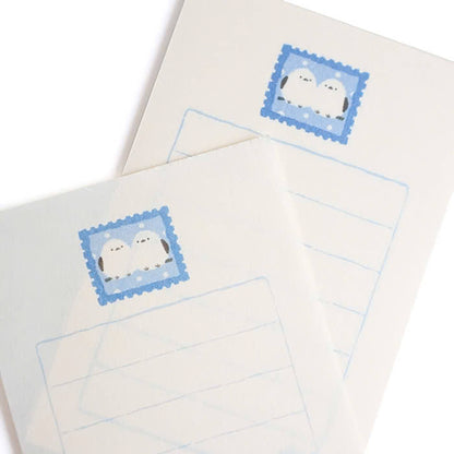 Furukawa Shiko Soebumisen Mini Letter Set - Snow & Bird [Winter 2026 Limited Edition] - Mini Letter Writing Sets