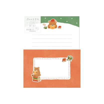 Furukawa Shiko "Today’s Letter" Letter Set - Home & Bear [Winter 2026 Limited Edition] - Letter Writing Sets