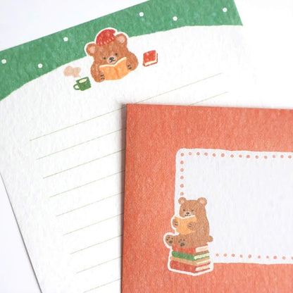 Furukawa Shiko "Today’s Letter" Letter Set - Home & Bear [Winter 2026 Limited Edition] - Letter Writing Sets