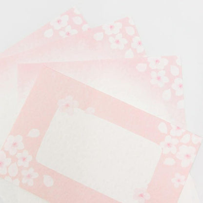 Furukawa Shiko “Today’s Letter” Letter Set (Large Size) - Breezy Sakura - Wa - Life Spring 2026 Limited - Letter Writing Sets