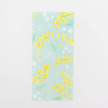 Furukawa Shiko “Today’s Letter” Letter Set - Mimosa & White Flower - Wa - Life Spring 2026 Limited - Letter Writing Sets