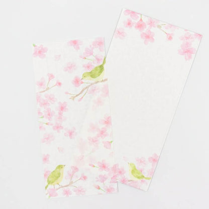 Furukawa Shiko “Today’s Letter” Letter Set - Sakura & Uguisu - Wa - Life Spring 2026 Limited - Letter Writing Sets