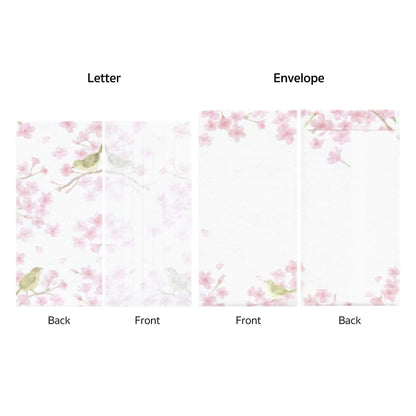 Furukawa Shiko “Today’s Letter” Letter Set - Sakura & Uguisu - Wa - Life Spring 2026 Limited - Letter Writing Sets