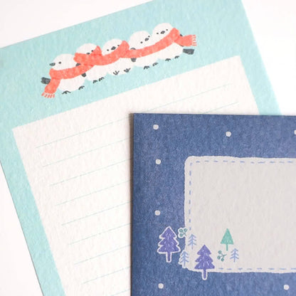 Furukawa Shiko "Today’s Letter" Letter Set - Snow & Bird [Winter 2026 Limited Edition] - Letter Writing Sets