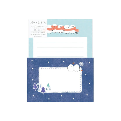 Furukawa Shiko "Today’s Letter" Letter Set - Snow & Bird [Winter 2026 Limited Edition] - Letter Writing Sets