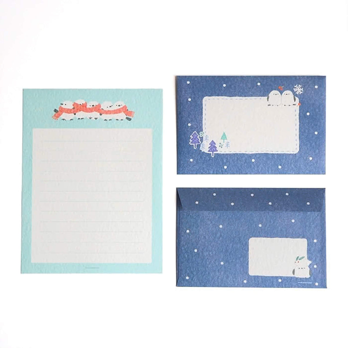 Furukawa Shiko "Today’s Letter" Letter Set - Snow & Bird [Winter 2026 Limited Edition] - Letter Writing Sets