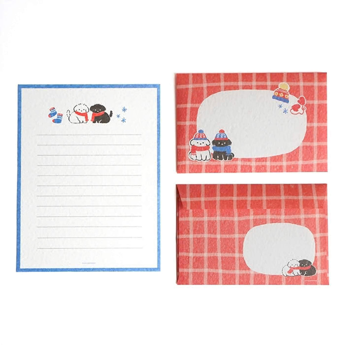 Furukawa Shiko "Today’s Letter" Letter Set - Snow & Dog [Winter 2026 Limited Edition] - Letter Writing Sets