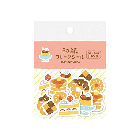 Furukawa Shiko Washi Flake Sticker - Snacks - Flake Stickers