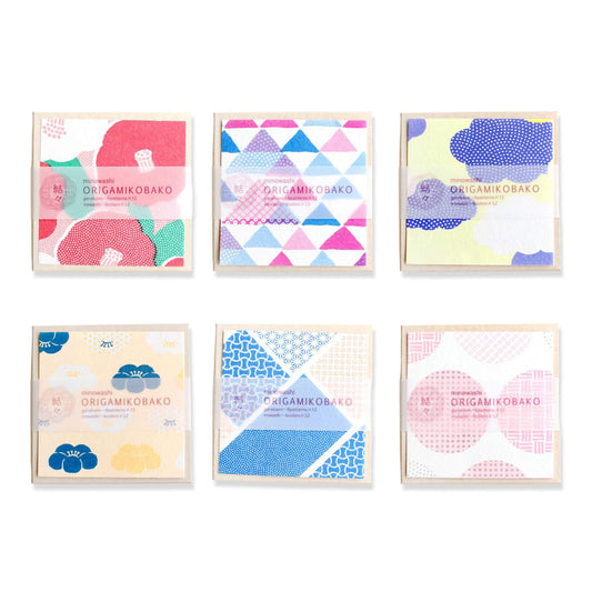 Furukawa Shiko Yuiyui Mino Washi Origami Paper Box - Origami Paper