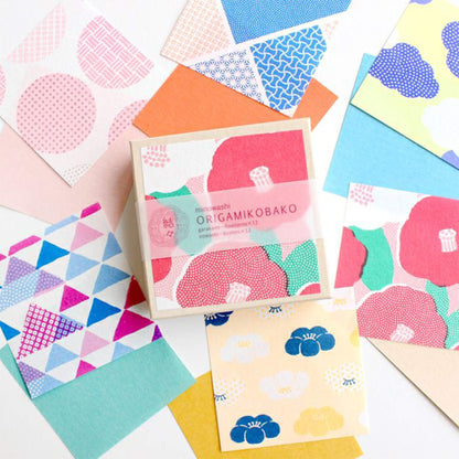 Furukawa Shiko Yuiyui Mino Washi Origami Paper Box - Origami Paper