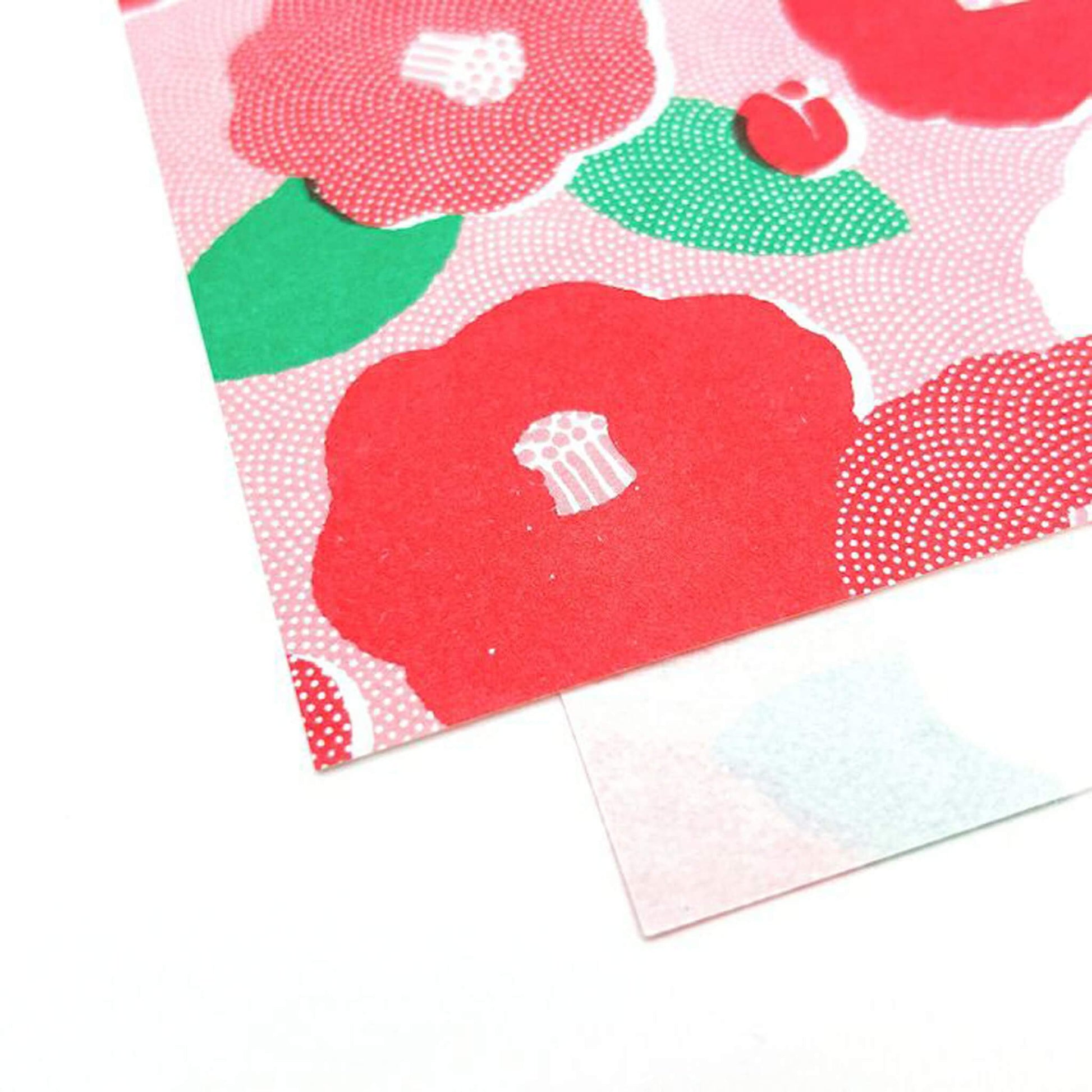 Furukawa Shiko Yuiyui Mino Washi Origami Paper Set - Camellia - Origami Paper