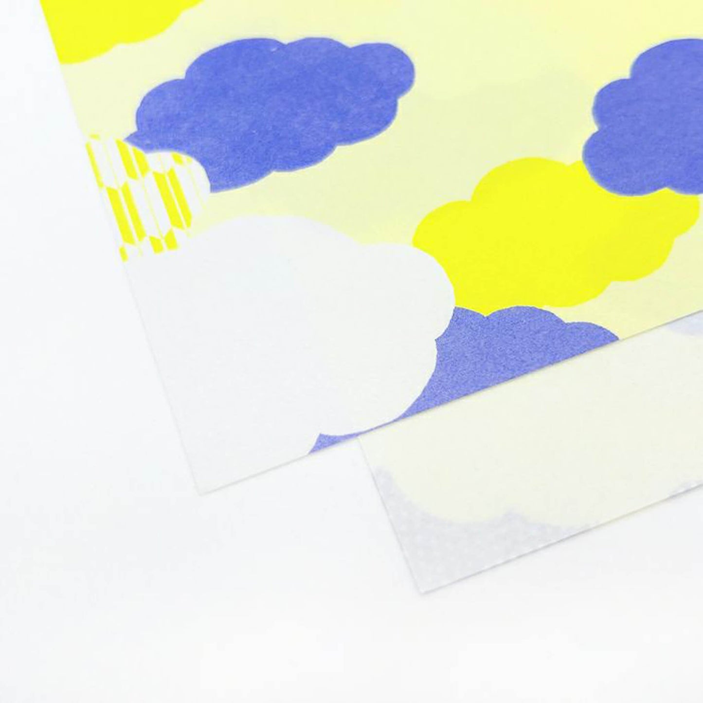 Furukawa Shiko Yuiyui Mino Washi Origami Paper Set - Cloud - Origami Paper