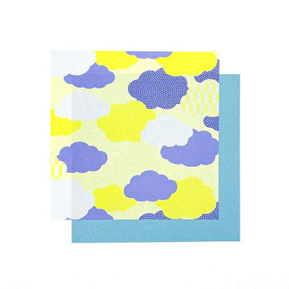 Furukawa Shiko Yuiyui Mino Washi Origami Paper Set - Cloud - Origami Paper