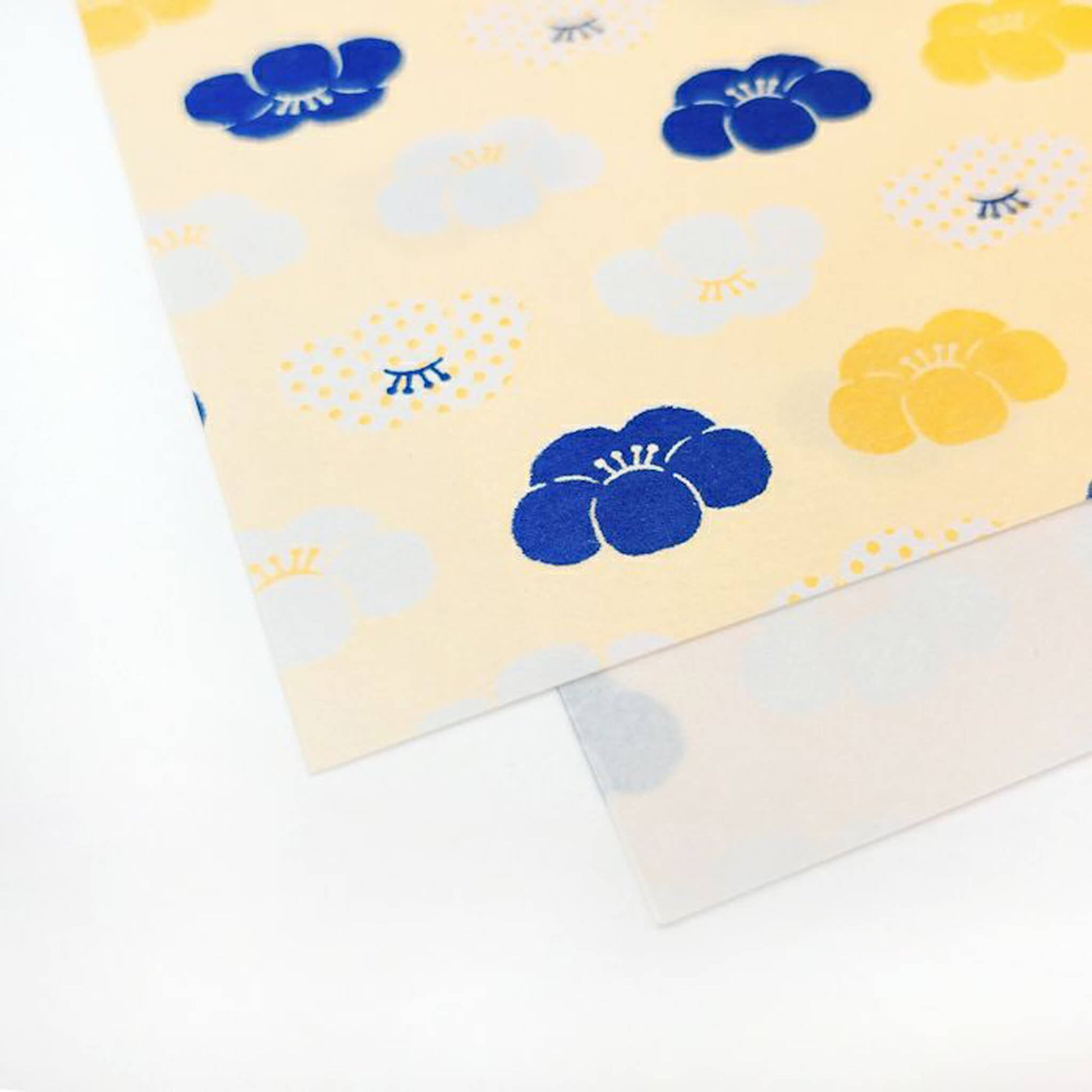 Furukawa Shiko Yuiyui Mino Washi Origami Paper Set - Plum - Origami Paper