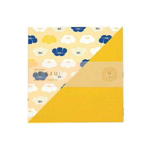 Furukawa Shiko Yuiyui Mino Washi Origami Paper Set - Plum - Origami Paper