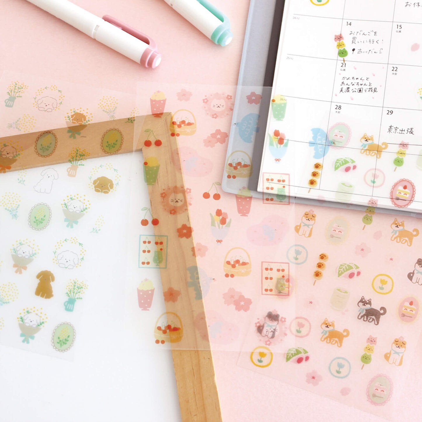 Furukawa Sticker Sheet 2025 Spring Limited - Fluttering Sakura - Sticker Sheets