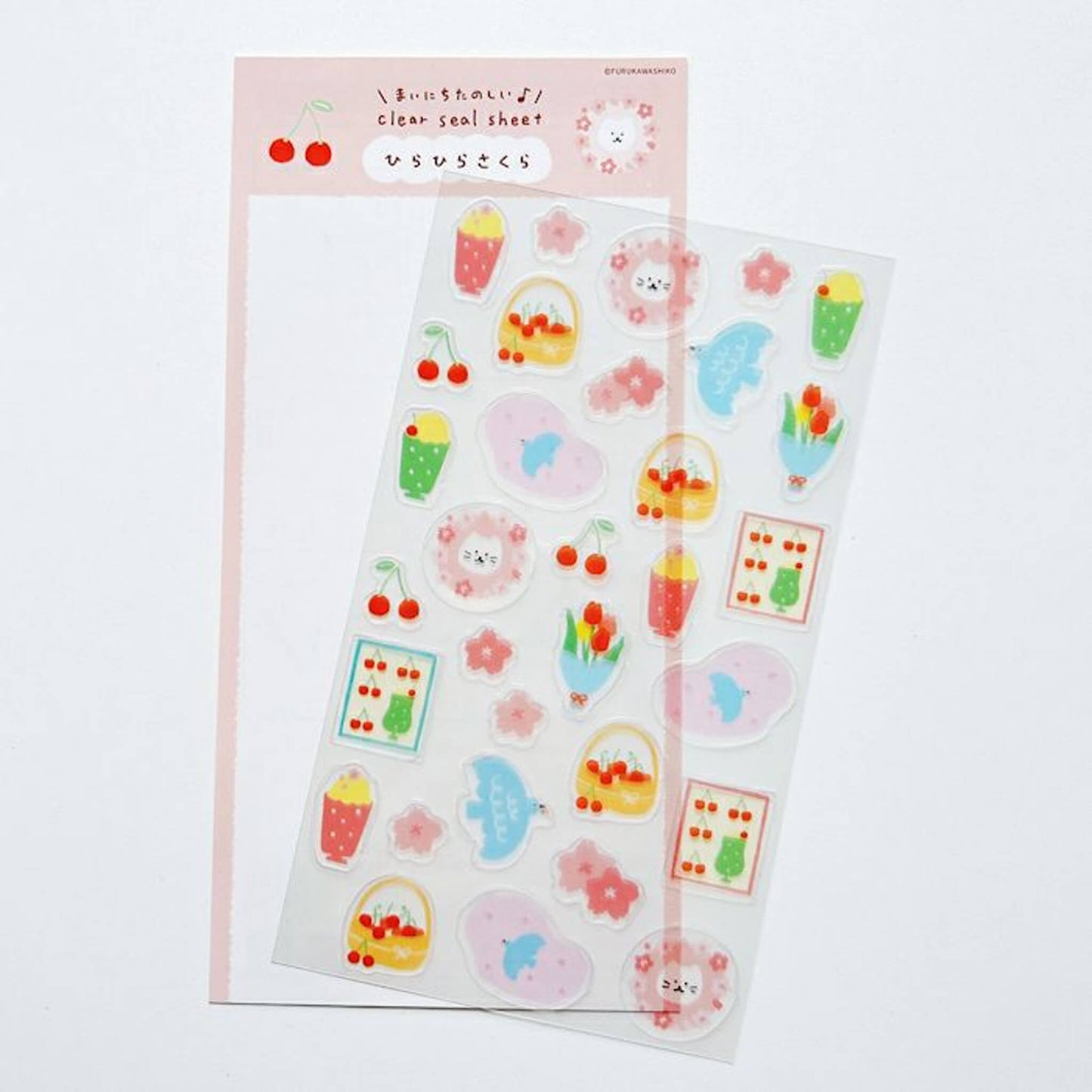 Furukawa Sticker Sheet 2025 Spring Limited - Fluttering Sakura - Sticker Sheets