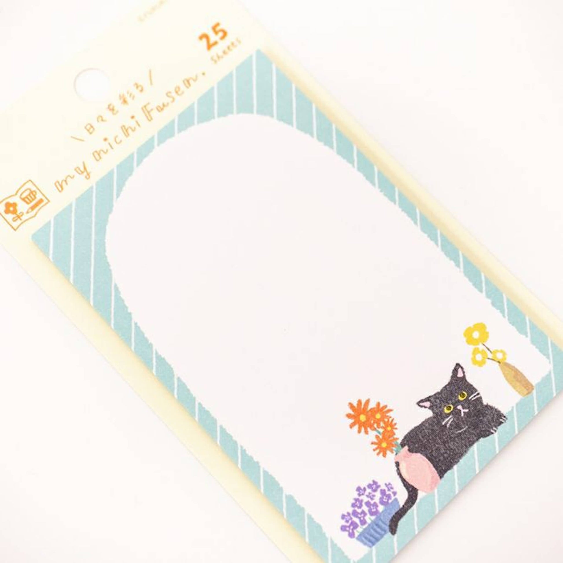 Furukawa Sticky Notes - Flower and Cat - Sticky Notes