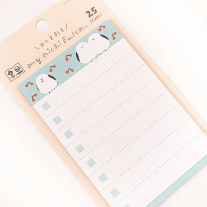 Furukawa Sticky Notes - Fluffy Bird - Sticky Notes