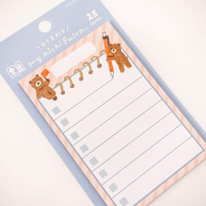 Furukawa Sticky Notes - Helper Bear - Sticky Notes