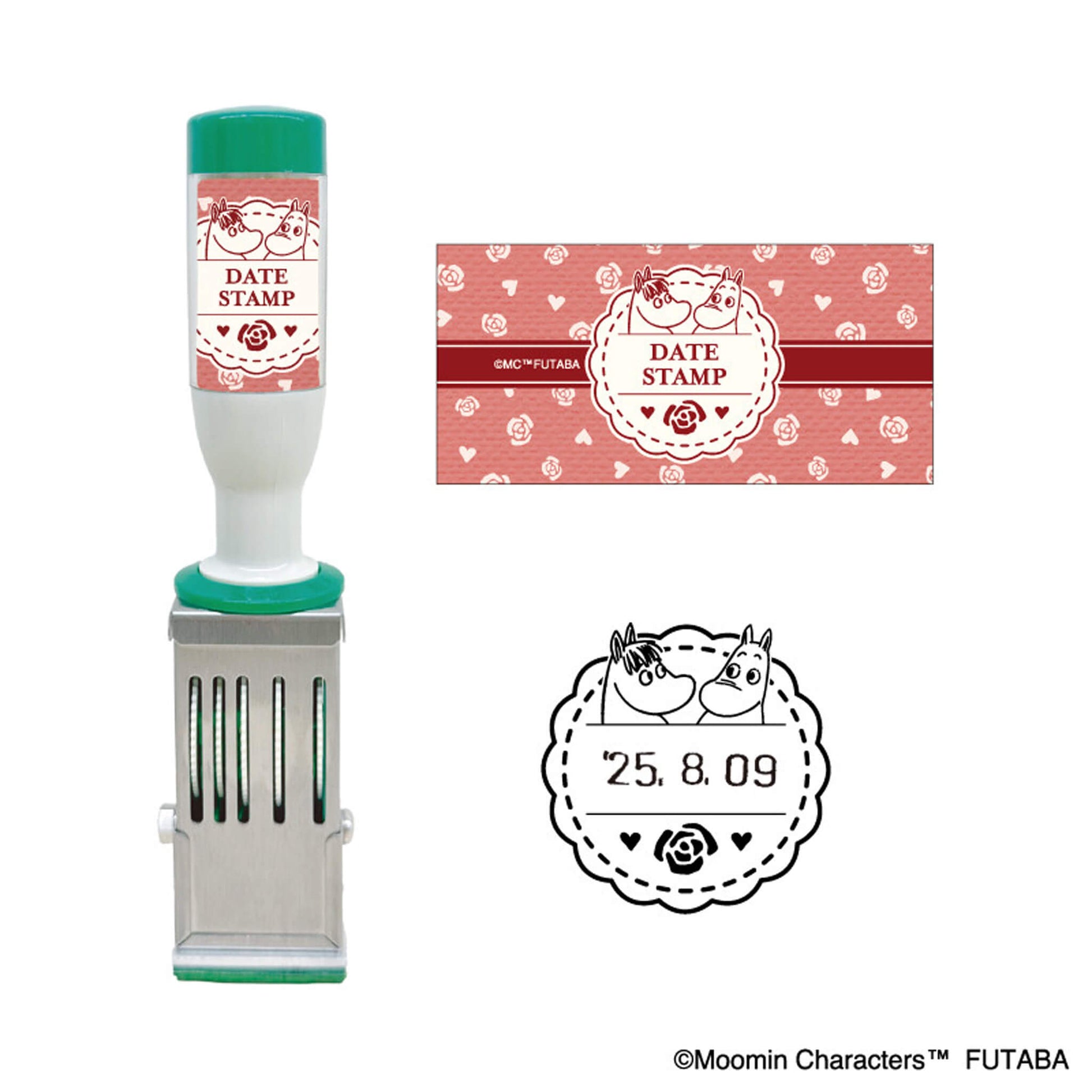 Futaba Moomin 80th Anniversary Date Stamp Lovers - Rotary Stamps