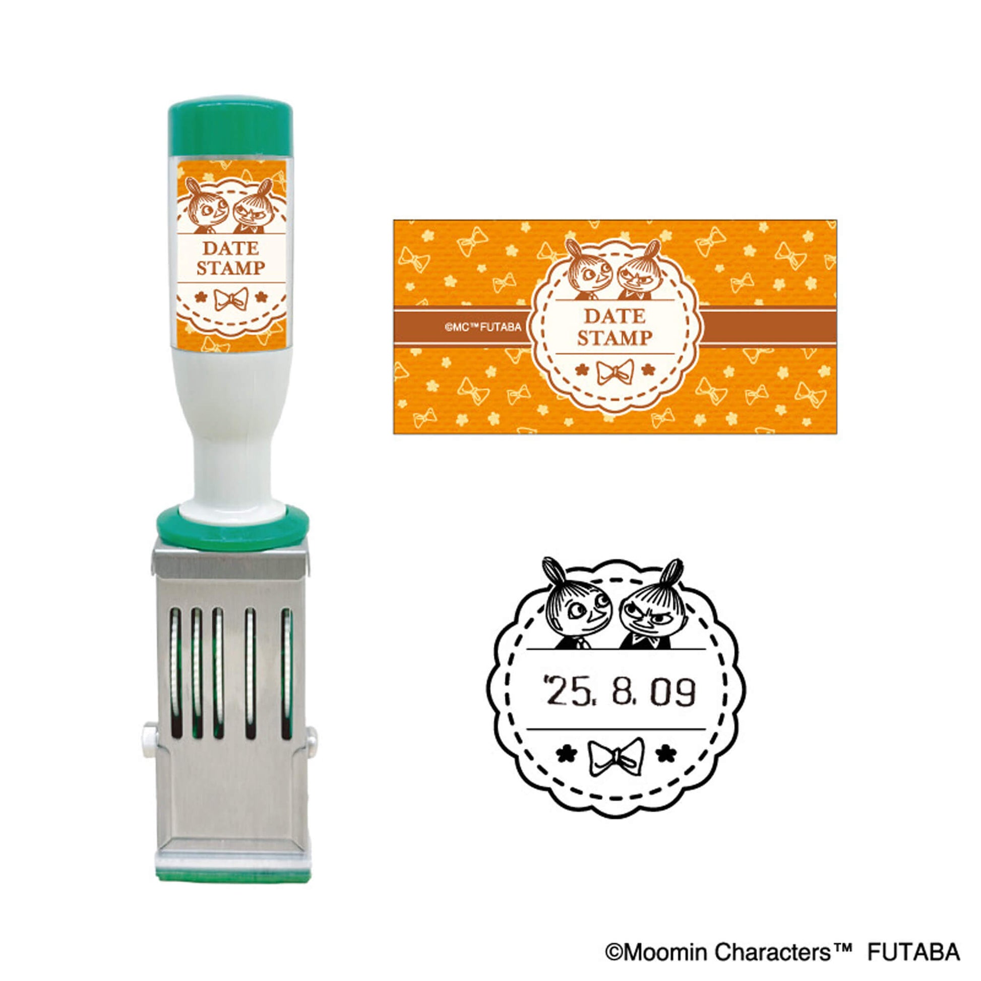Futaba Moomin 80th Anniversary Date Stamp Sisters - Rotary Stamps