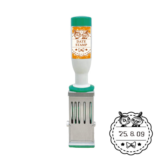 Futaba Moomin 80th Anniversary Date Stamp Sisters - Rotary Stamps