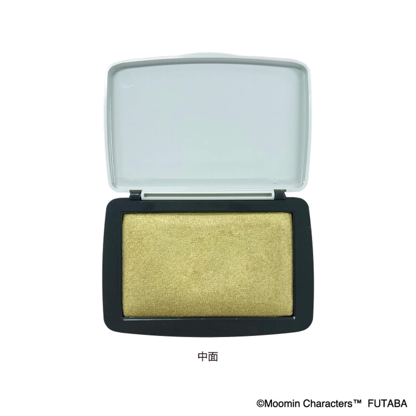 Futaba Moomin 80th Anniversary Stamp Ink Pad Gold - Stamp Ink Pads