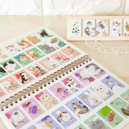 Himekuri 2026 Daily Sticky Calendar - Cat - 2026 Calendars