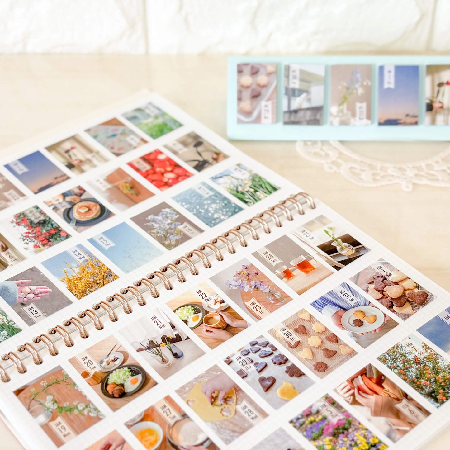 Himekuri 2026 Daily Sticky Calendar - Memory - 2026 Calendars