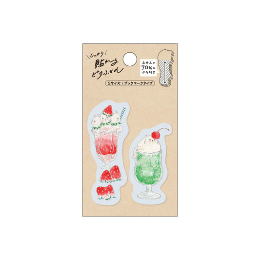 Hisago × Tocoro Comugi Firmly Sticky Notes S Size - Soda Cat - Sticky Notes