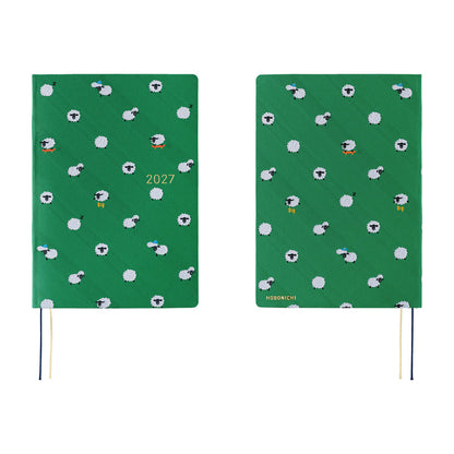 Hobonichi Techo HON A5 2027 - Bow & Tie: Sheep Sheep Sheep - 2027 Planners & Diaries