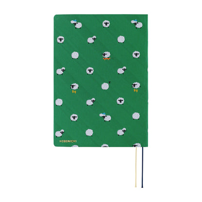 Hobonichi Techo HON A5 2027 - Bow & Tie: Sheep Sheep Sheep - 2027 Planners & Diaries
