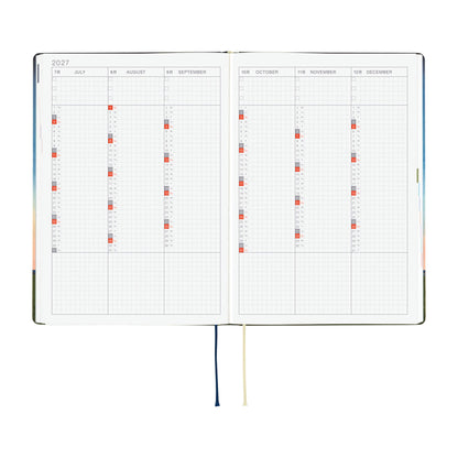 Hobonichi Techo HON A5 2027 - Hiroko Kubota: String Telephone Until the Moon is Full - 2027 Planners & Diaries
