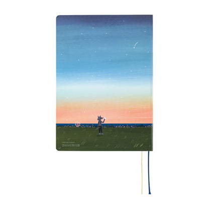 Hobonichi Techo HON A5 2027 - Hiroko Kubota: String Telephone Until the Moon is Full - 2027 Planners & Diaries