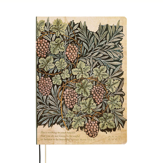 Hobonichi Techo HON A5 2027 - V&A Series: Vine - 2027 Planners & Diaries
