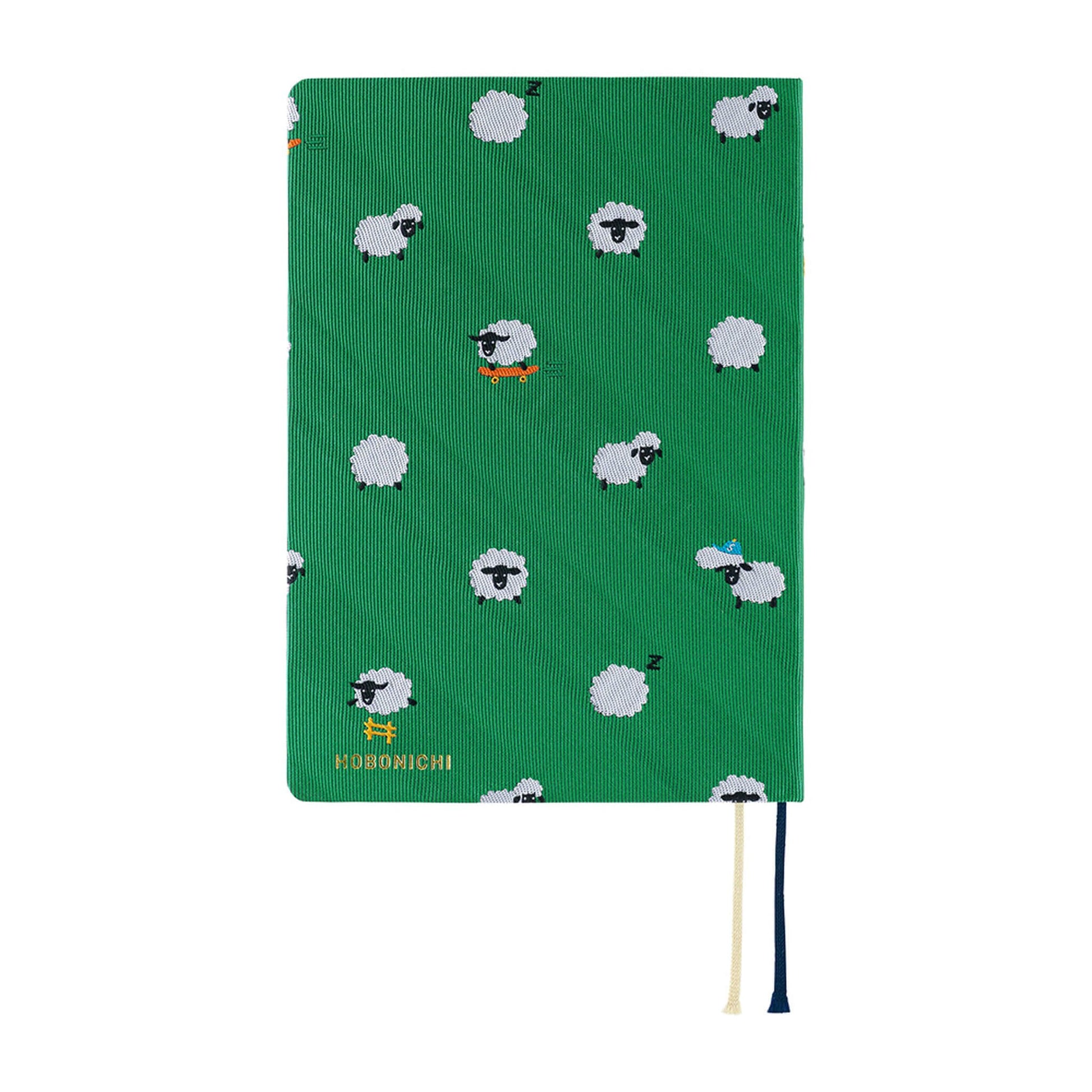 Hobonichi Techo HON A6 2027 - Bow & Tie: Sheep Sheep Sheep - 2027 Planners & Diaries