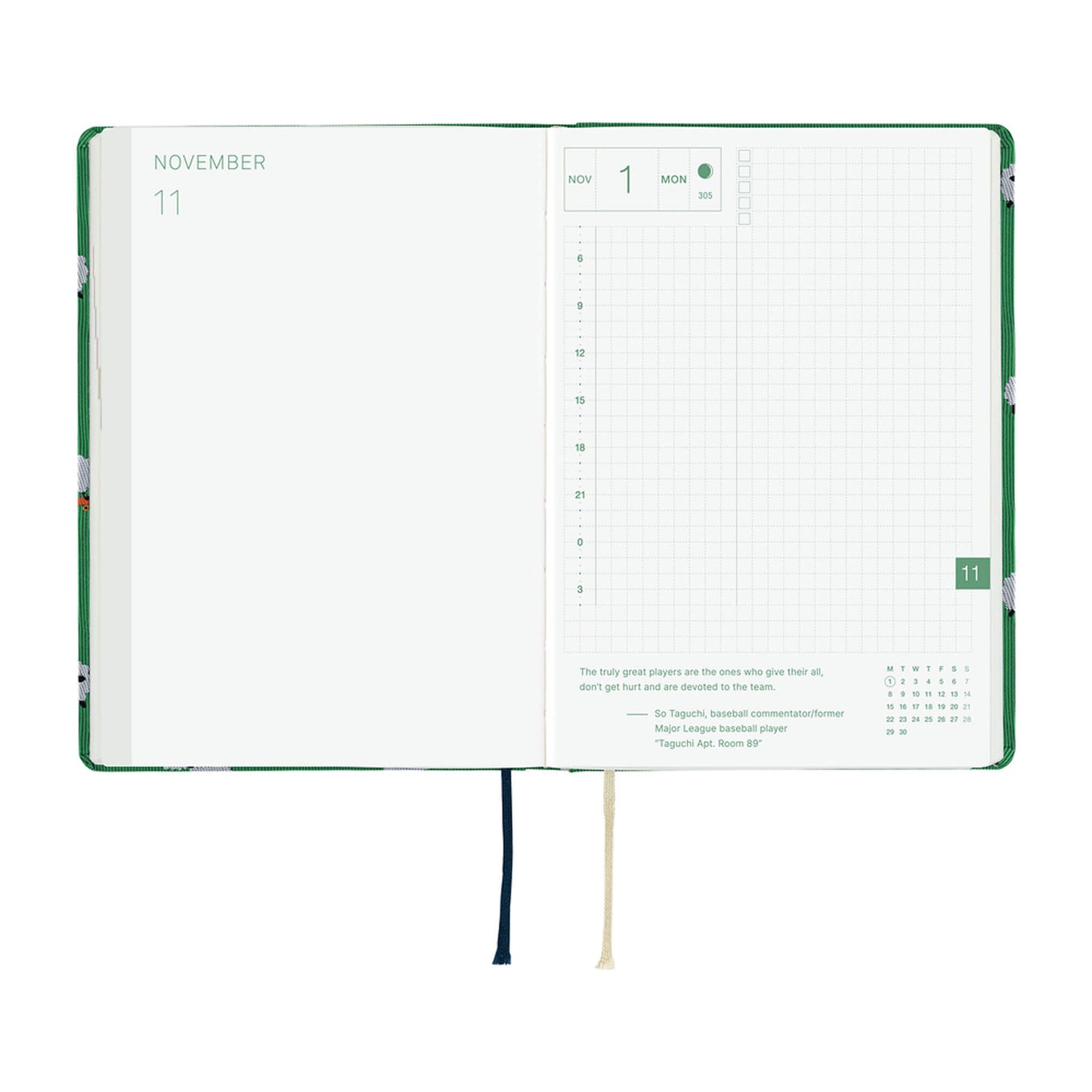 Hobonichi Techo HON A6 2027 - Bow & Tie: Sheep Sheep Sheep - 2027 Planners & Diaries