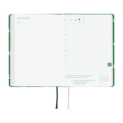 Hobonichi Techo HON A6 2027 - Bow & Tie: Sheep Sheep Sheep - 2027 Planners & Diaries