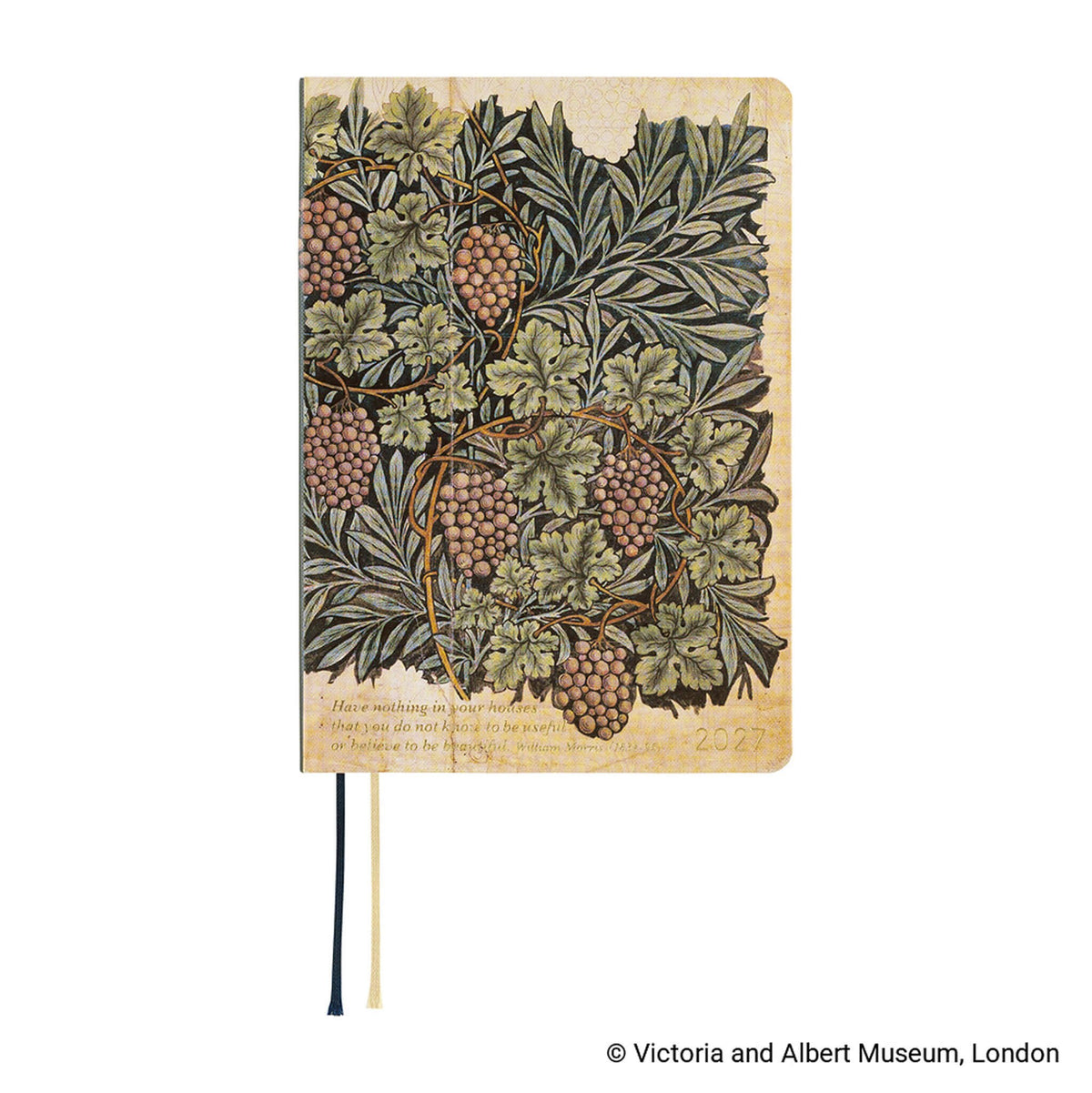 Hobonichi Techo HON A6 2027 - V&A Series: Vine - 2027 Planners & Diaries