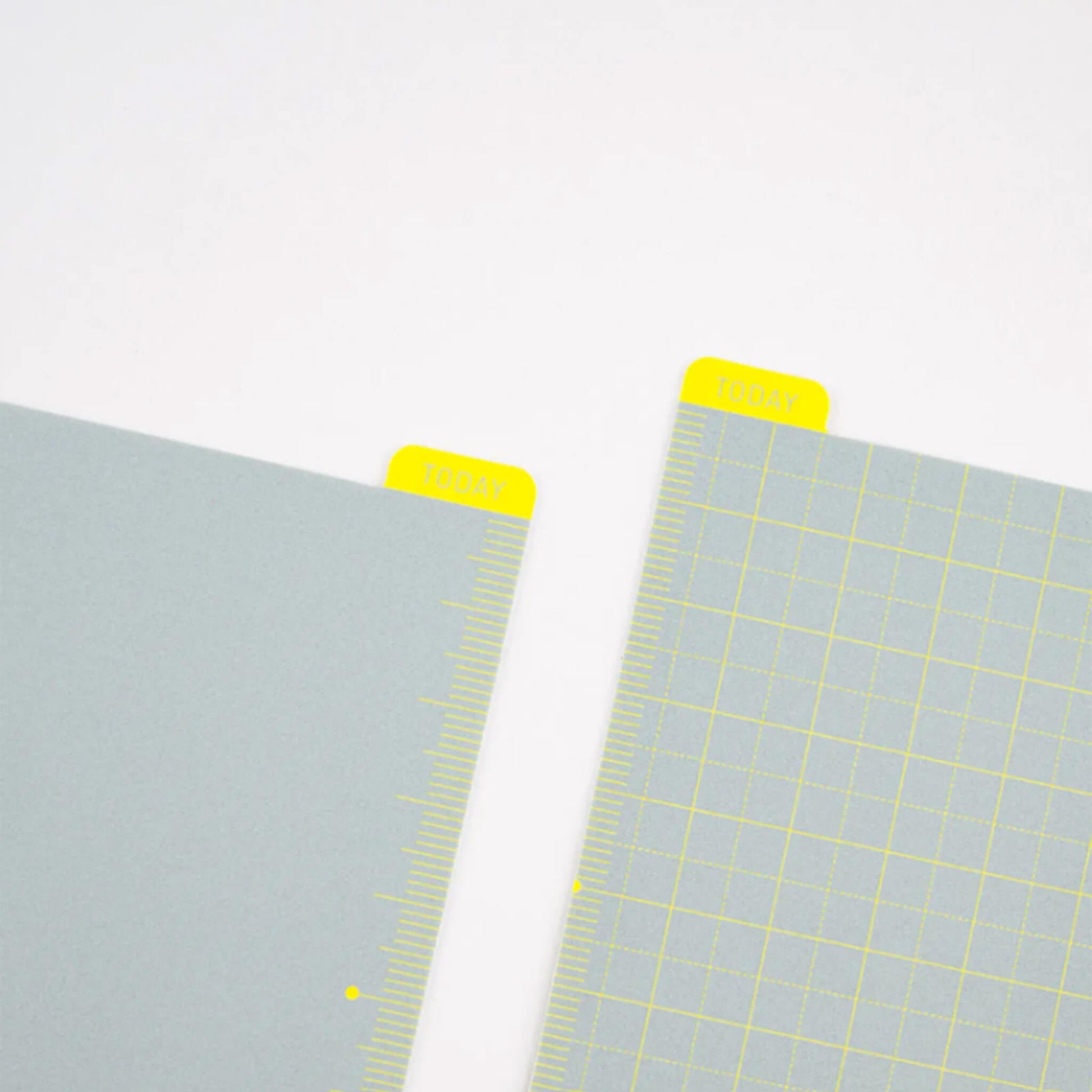 Hobonichi Techo Pencil Board for A6 - Ice Gray × Yellow - Pencil Boards