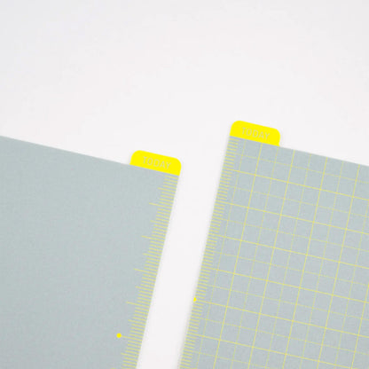 Hobonichi Techo Pencil Board for A6 - Ice Gray × Yellow - Pencil Boards