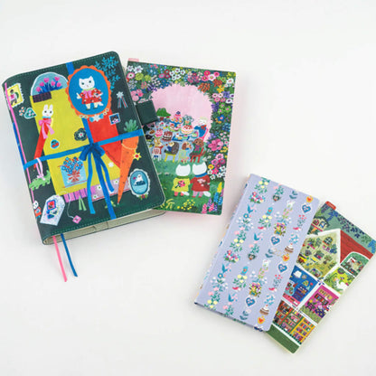 Hobonichi Techo Pencil Board for Weeks - Yumi Kitagishi: Animal Condo - Pencil Boards