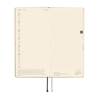 Hobonichi Techo Weeks 2027 - Akiko Miyakoshi: Once, in Spring - 2027 Planners & Diaries