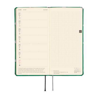 Hobonichi Techo Weeks 2027 - Bow & Tie: Sheep Sheep Sheep - 2027 Planners & Diaries
