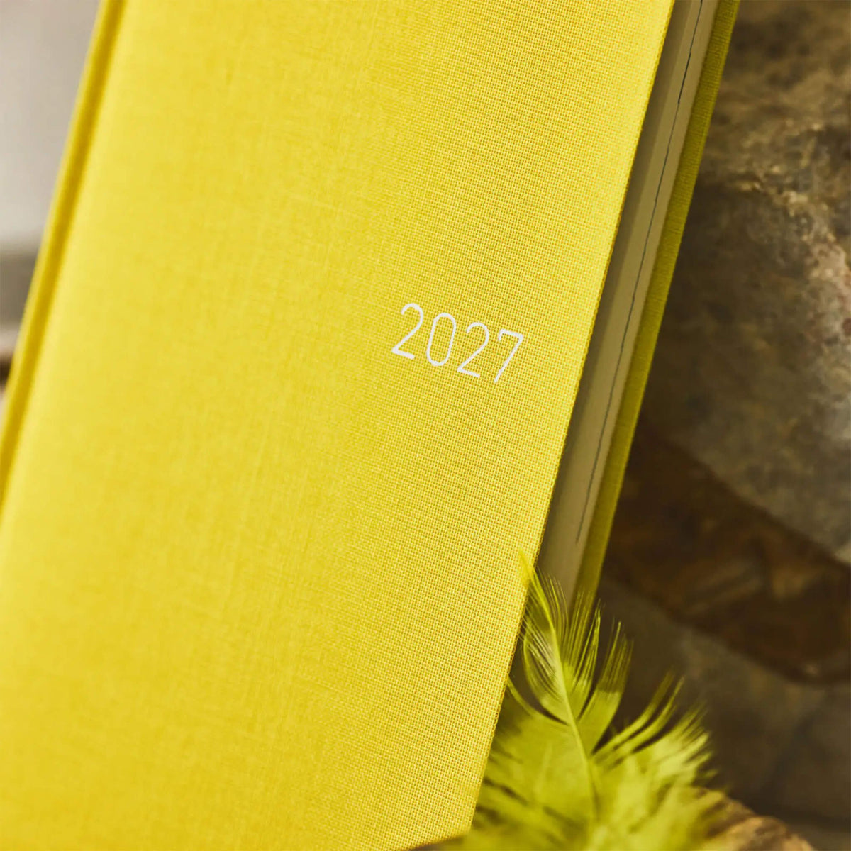 Hobonichi Techo Weeks 2027 - Colors: Canaria Yellow - 2027 Planners & Diaries