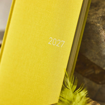 Hobonichi Techo Weeks 2027 - Colors: Canaria Yellow - 2027 Planners & Diaries