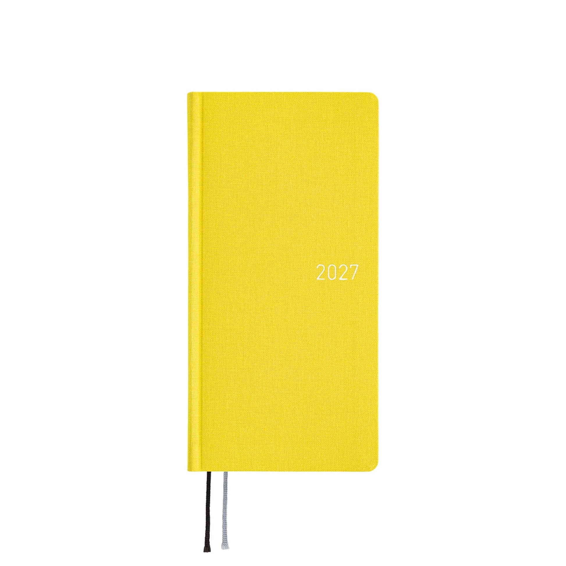 Hobonichi Techo Weeks 2027 - Colors: Canaria Yellow - 2027 Planners & Diaries