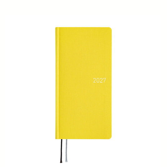 Hobonichi Techo Weeks 2027 - Colors: Canaria Yellow - 2027 Planners & Diaries